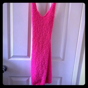 Party dress , above knee.